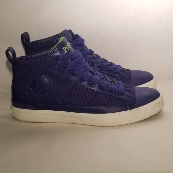 COPY - POLO RALPH LAUREN HIGH TOP SNEAKERS - Picture 5 of 5